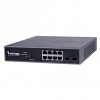Vivotek Коммутатор управляемый 8-Port GbE RJ45(PoE) +2-Port GbE SFP Web Smart Managed PoE Switch, AW-GEV-104B-130